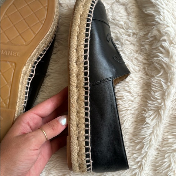 Chanel Lambskin CC Espadrille - Picture 6 of 13